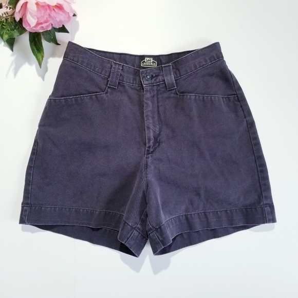 Vintage Pants - Vintage Lee Casuals 90s High Waist Mom Jeans Short